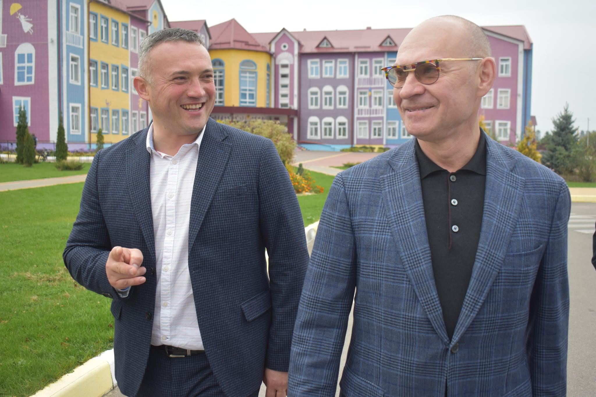 Відкриття воркаут-майданчиків у Васильківському районі. Фото
