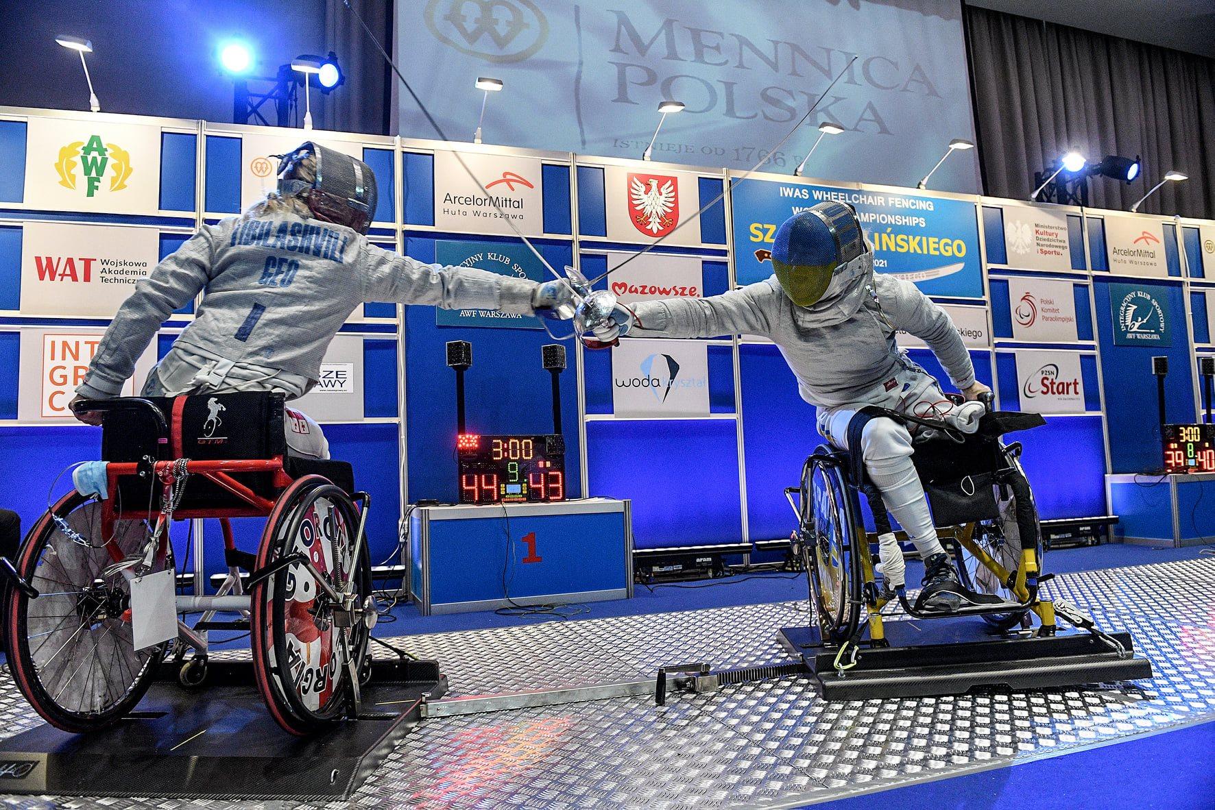 чемпіонаті світу з фехтування на візках, Варшава. фото