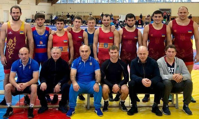 Збірна України з вільної боротьби. Фото
