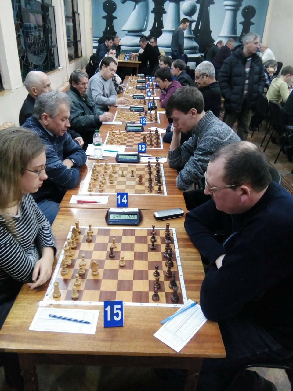 Чемпіонат Київської області з шахів. Фото