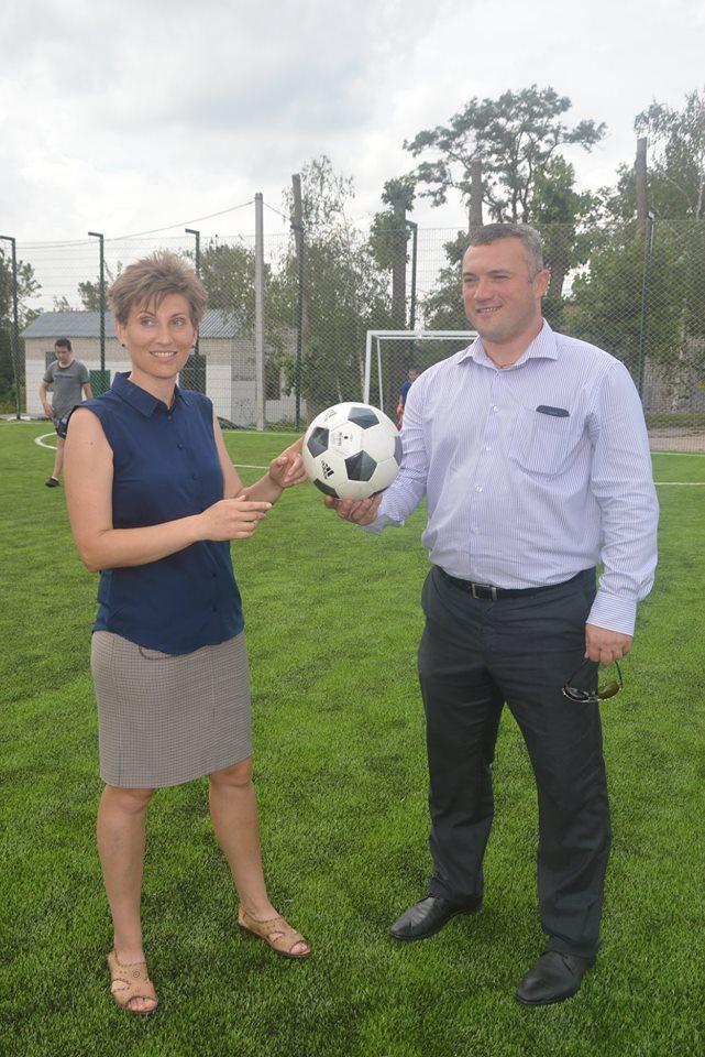 Нове футбольне поле, Васильків. Фото Нове футбольне поле, Васильків. Фото