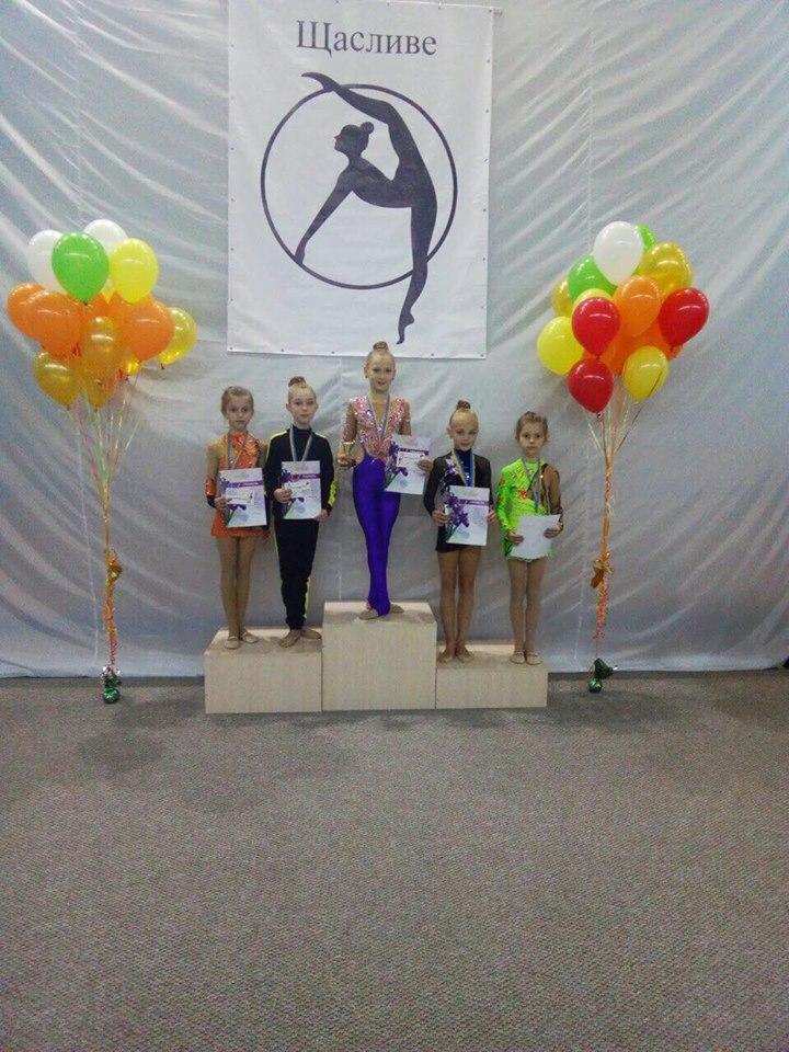 Першість Бориспільської районної КДЮСШ з художньої гімнастики. Фото
