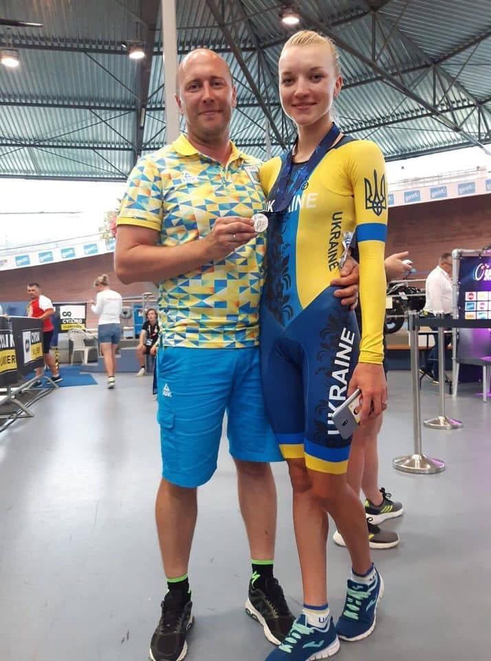 Оксана Клячина, чемпіонат Європи з велоспорту на треку. Фото Оксана Клячина, чемпіонат Європи з велоспорту на треку. Фото