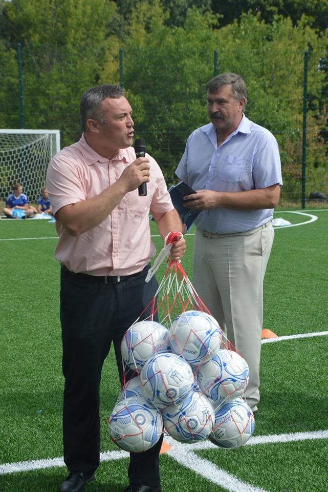 Відкриття футбольного поля в Фурсівській ОТГ. Фото Відкриття футбольного поля в Фурсівській ОТГ. Фото