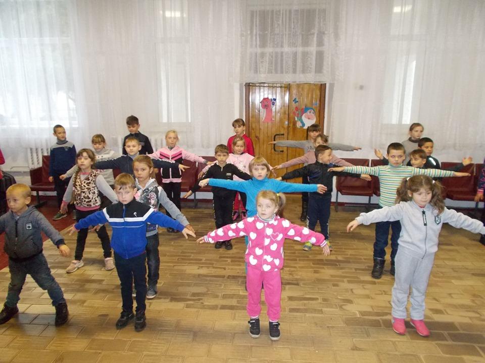 Спортивний урок в Яготинському районі. Фото Спортивний урок в Яготинському районі. Фото