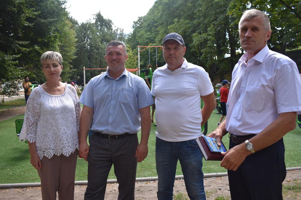 Відкриття воркаут-майданчика, Богуслав. Фото Відкриття воркаут-майданчика, Богуслав. Фото