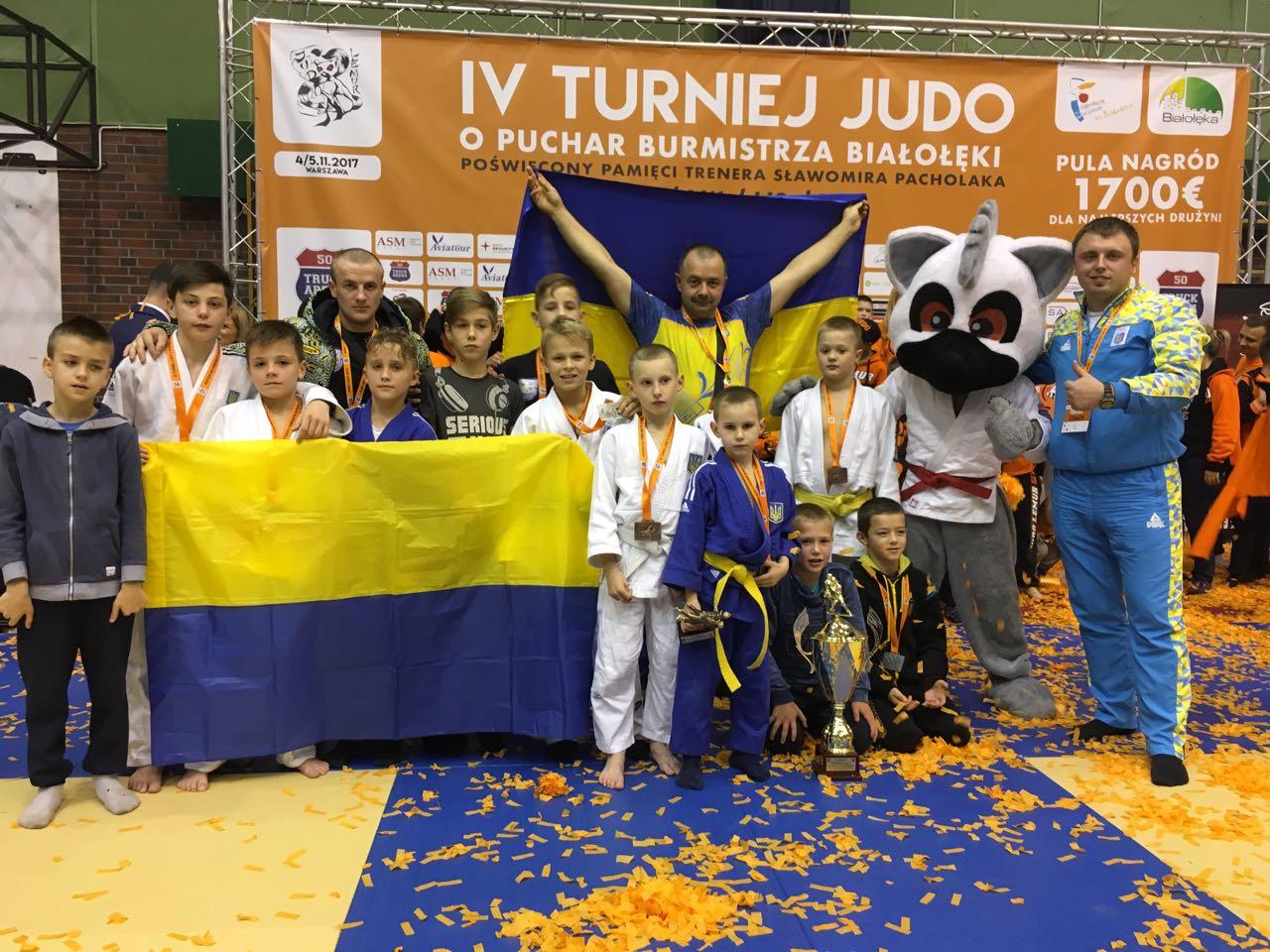 Збірна Київщини з дзюдо Міжнародний турнірі з дзюдо