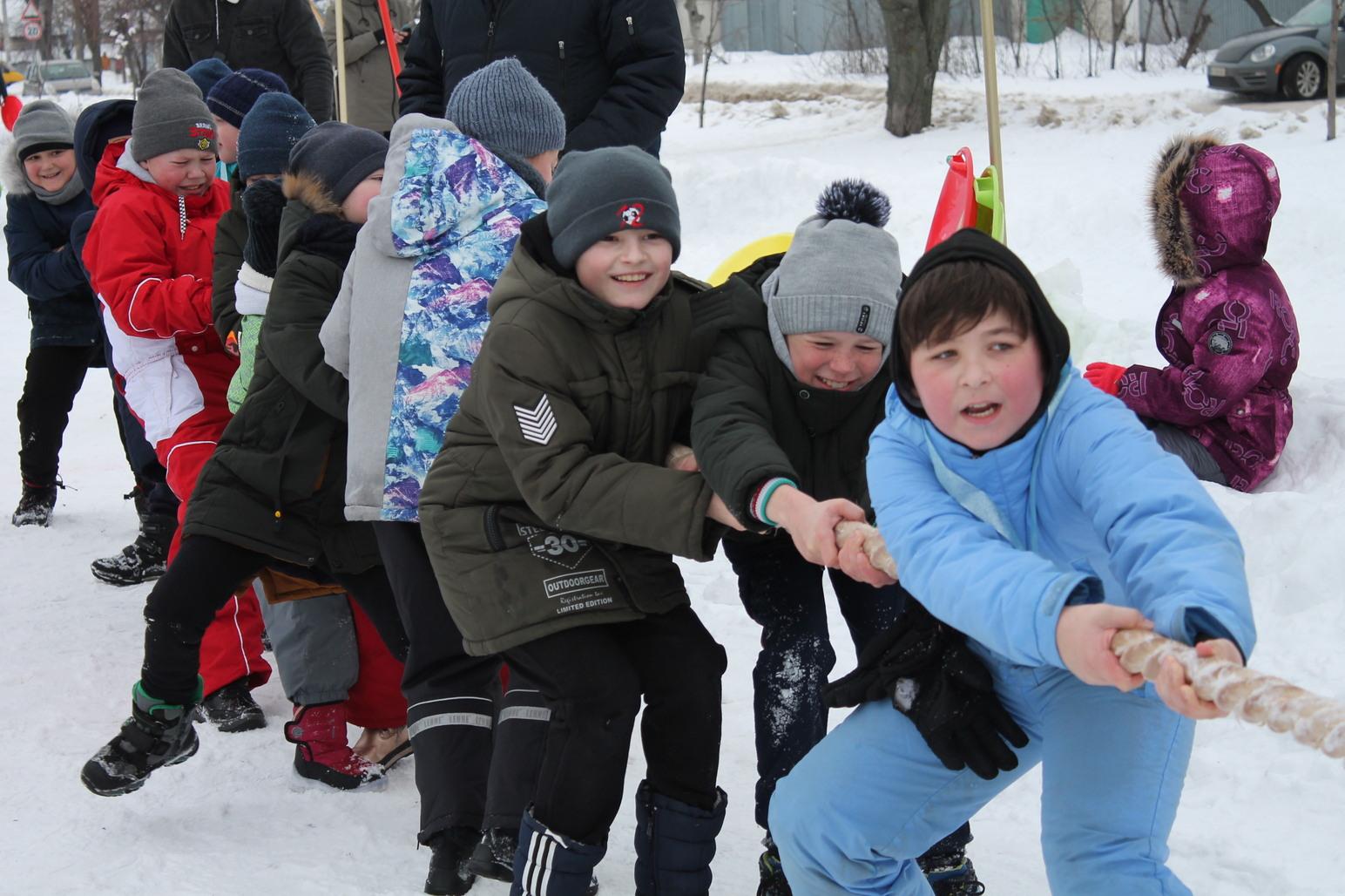 Зимові розваги, Бориспіль. Фото