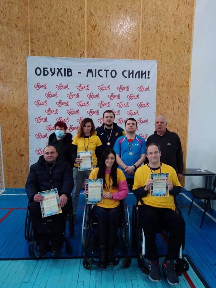чемпіонат Київщини з настільного тенісу серед інвалідів. фото