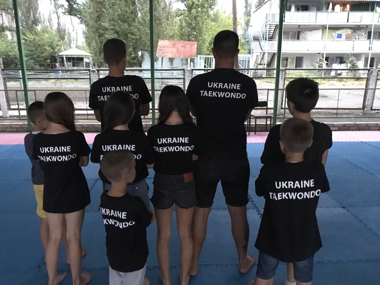 Тренувальні збори тхеквондистів, Рибаківка. Фото